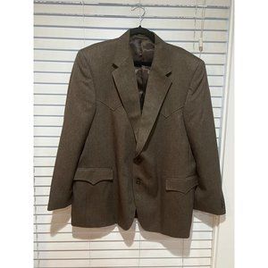 Circle S Texas Western Corduroy Blazer Sport Coat - Size‎ 46R